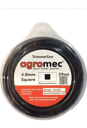 AGROMEC 4köşe 4.0mm 29mt Misina