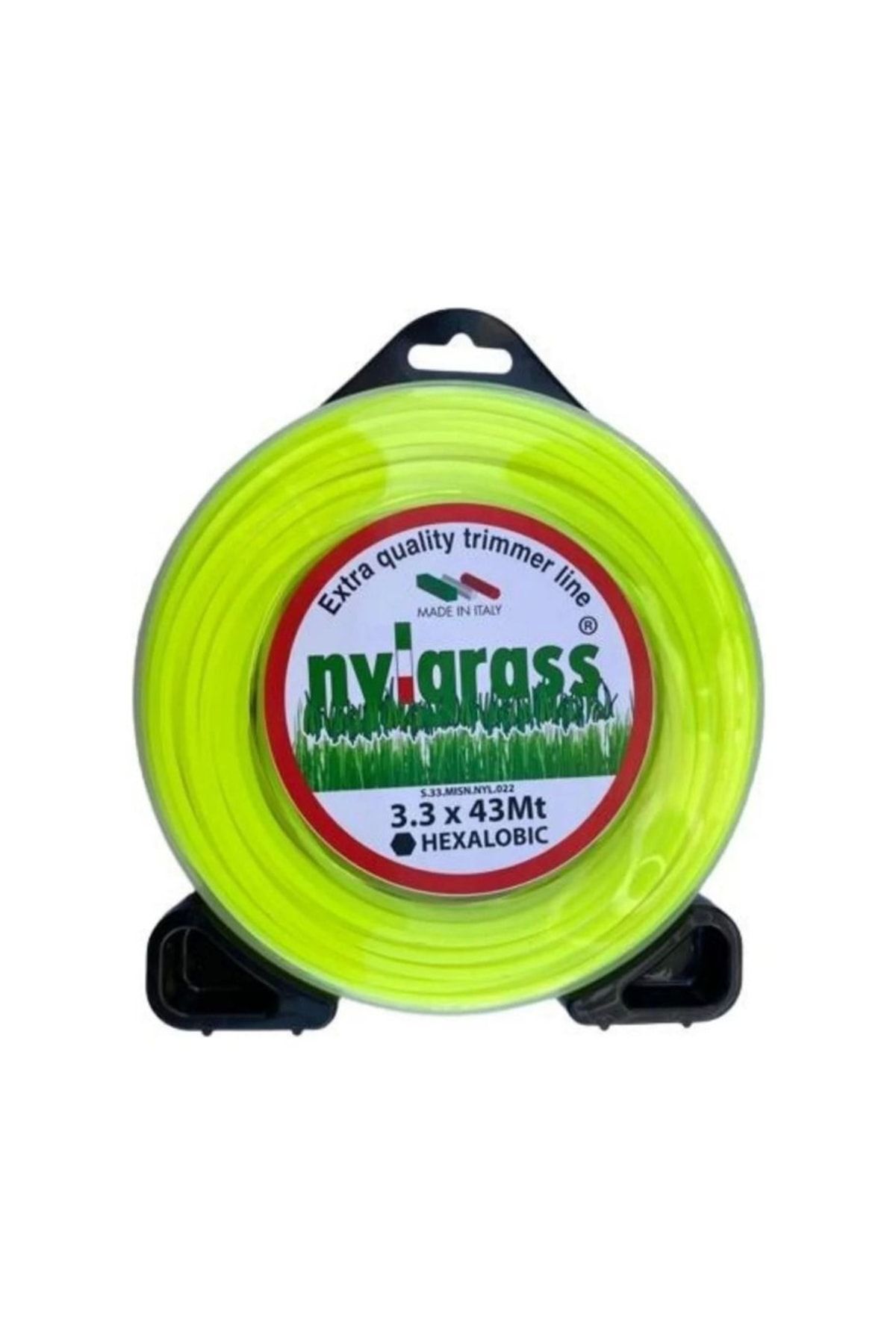 Motorlu Tırpan Misinası 3.3 Mm 46 Metre Altıgen Yeşil