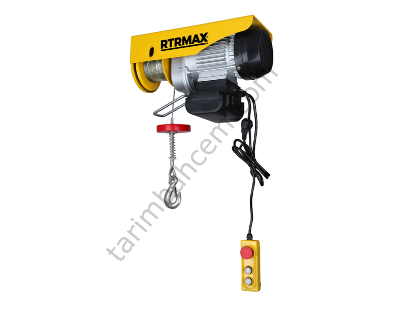 ELEKTRİKLİ VİNÇ 1300W 400/800KG BAKIR SARGI RTRMAX
