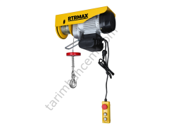 ELEKTRİKLİ VİNÇ 1300W 400/800KG BAKIR SARGI RTRMAX