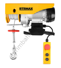 ELEKTRİKLİ VİNÇ 1900W 600/1200KG BAKIR SARGI RTRMAX